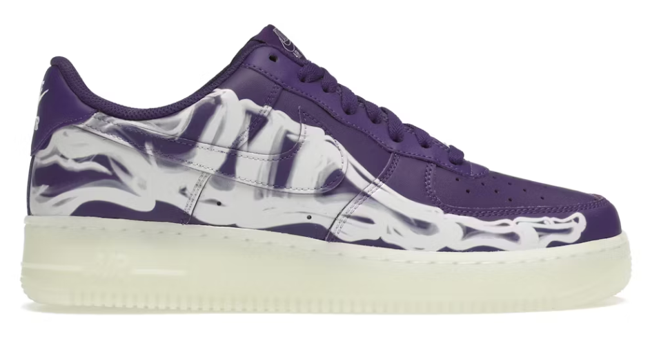 Nike Air Force 1 Low '07 QS Purple Skeleton