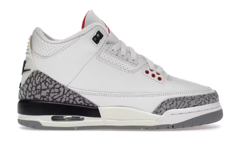 Air Jordan 3 Retro GS White Cement Reimagined