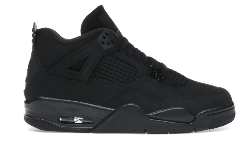 Air Jordan 4 Retro GS Black Cat 2025