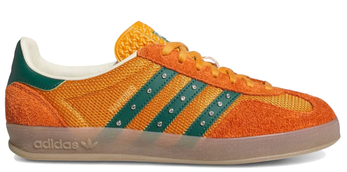 Adidas Gazelle Indoor Hardies Rust Orange Green