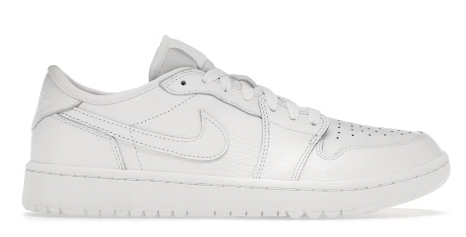 Air Jordan 1 Retro Low Golf Triple White