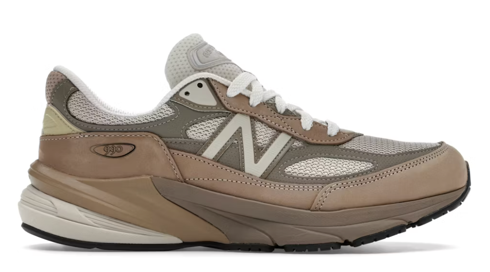 New Balance 990v6 Made in USA Teddy Santis Driftwood Timberwolf (Pre-Owned)