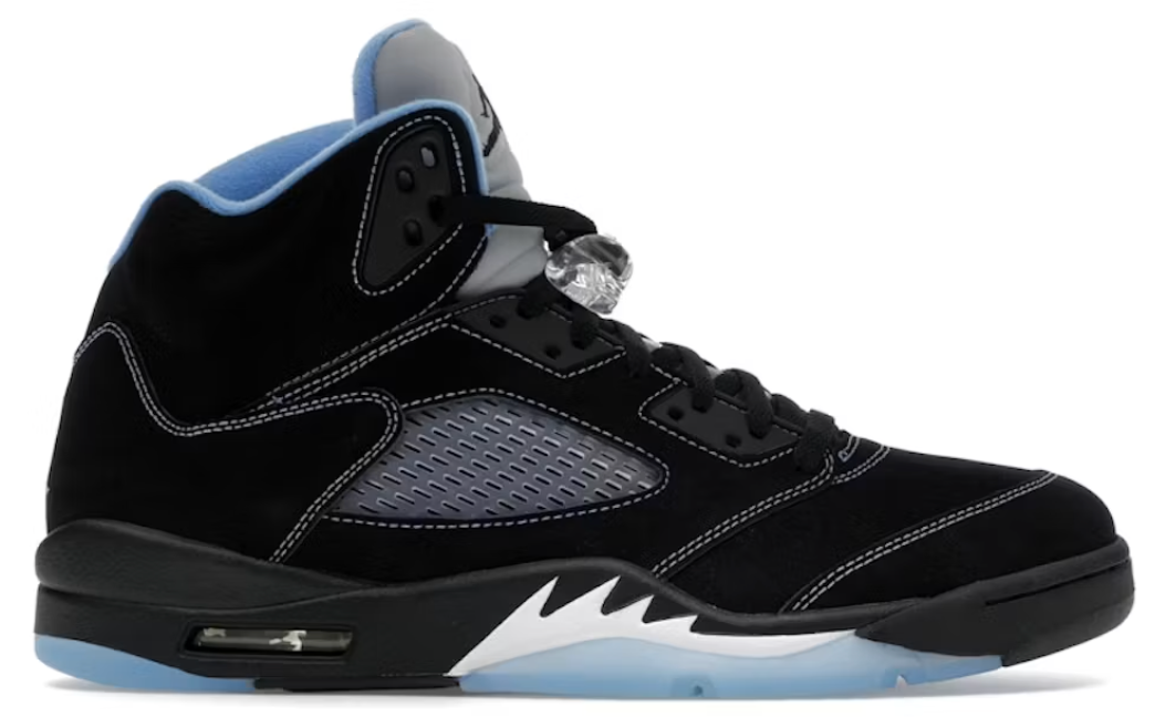 Jordan 5 Black University Blue