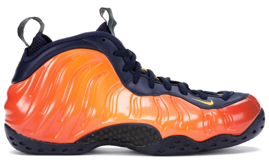 Air Foamposite One Blue Void Rugged Orange