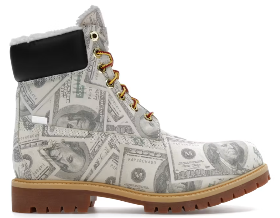 Timberland x Supreme x Maison Margiela $100 Bills