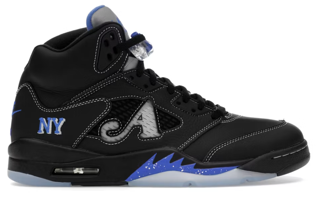 Air Jordan 5 Retro Awake NY Black Racer Blue