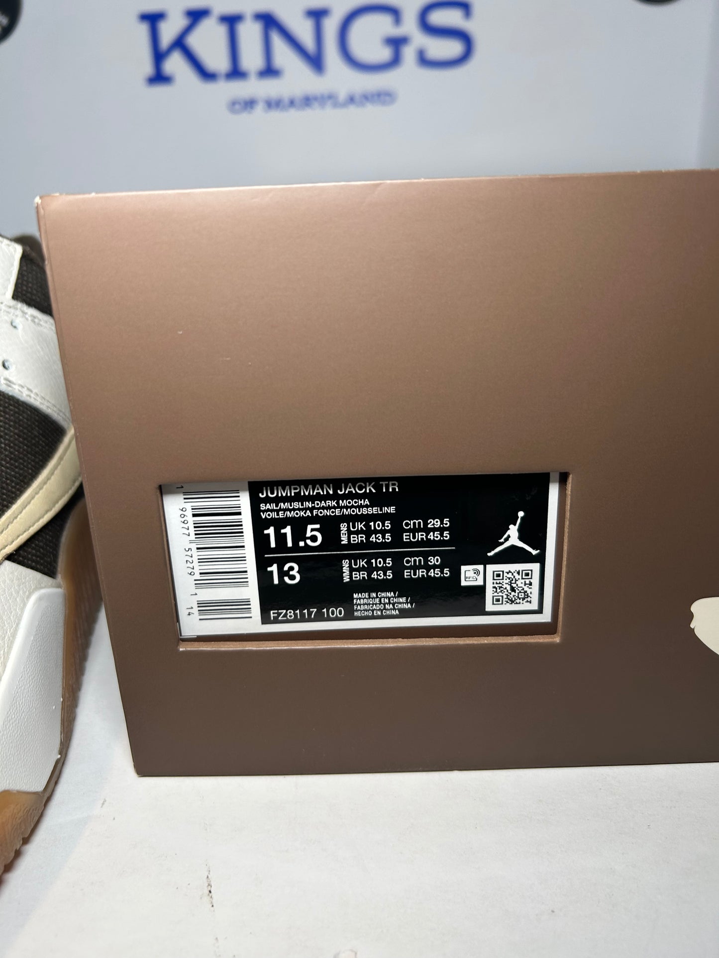 Jordan Jumpman Jack TR Travis Scott Sail (Pre-Owned)