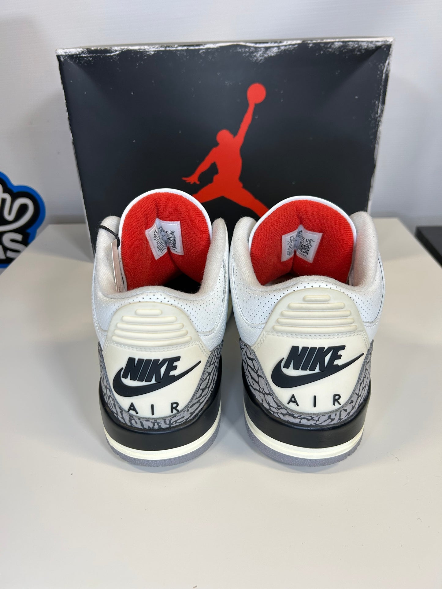 Air Jordan 3 Retro White Cement Reimagined (Pre-Owned)