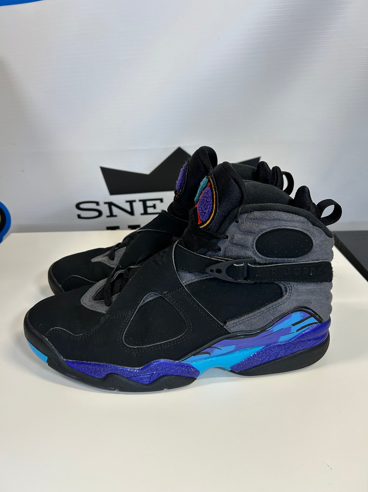 Air Jordan 8 Retro Aqua 2015 (Pre-Owned)