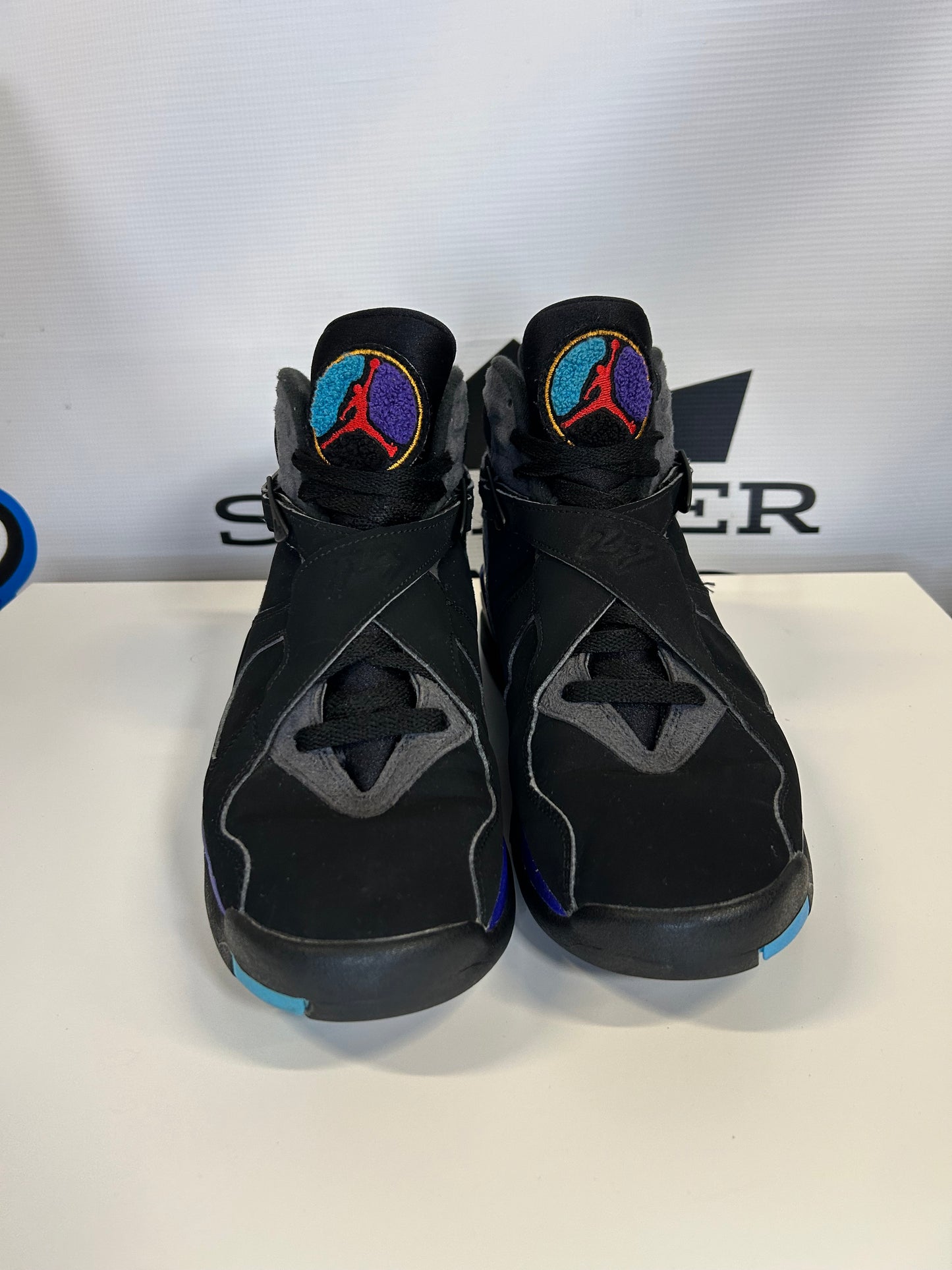 Air Jordan 8 Retro Aqua 2015 (Pre-Owned)