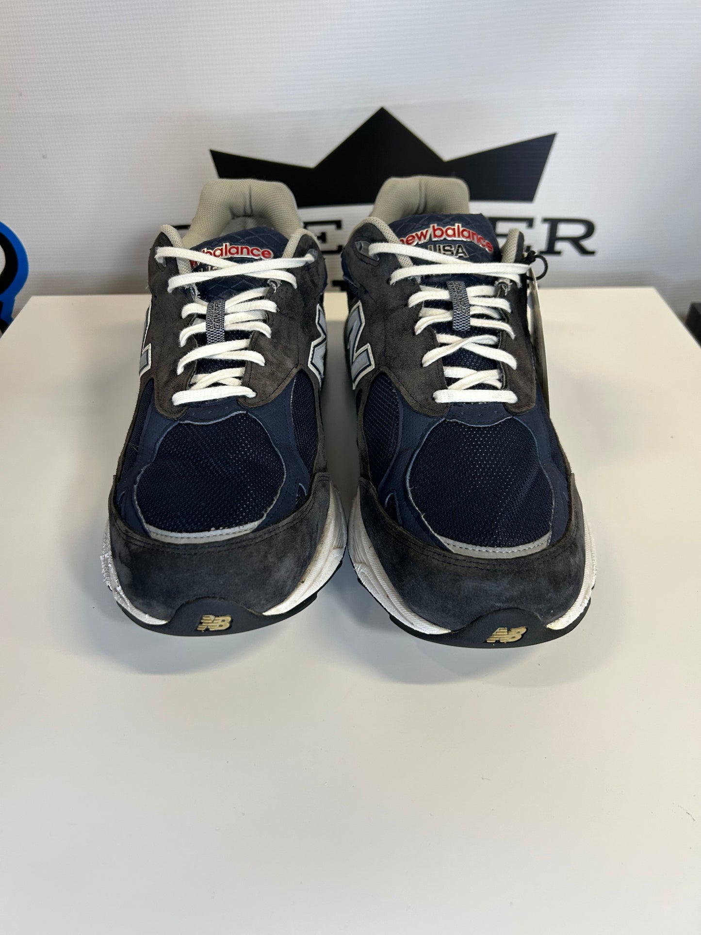 New Balance 990v3 Navy White (Pre-Owned)