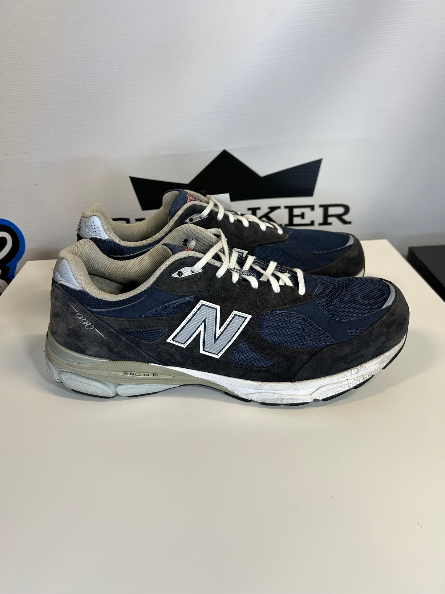 New Balance 990v3 Navy White (Pre-Owned)