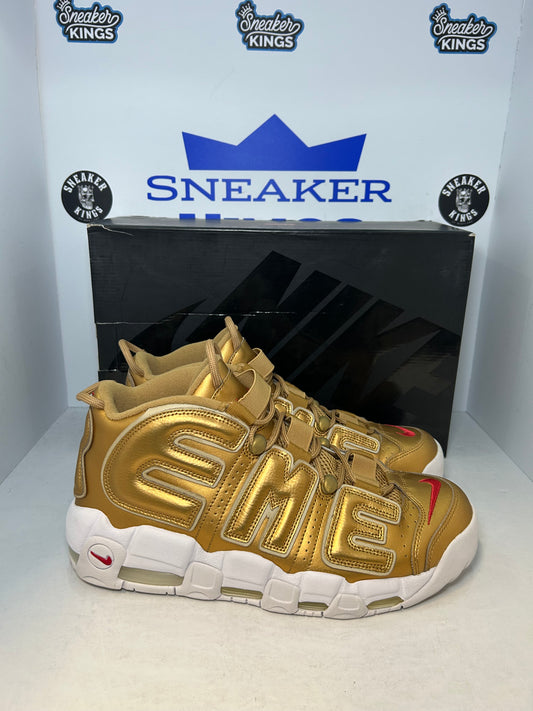 Nike Air More Uptempo Supreme Metallic Gold (Pre-Owned)