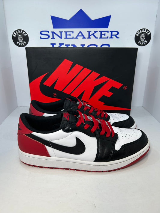 Air Jordan 1 Retro OG Low Black Toe (Pre-Owned)