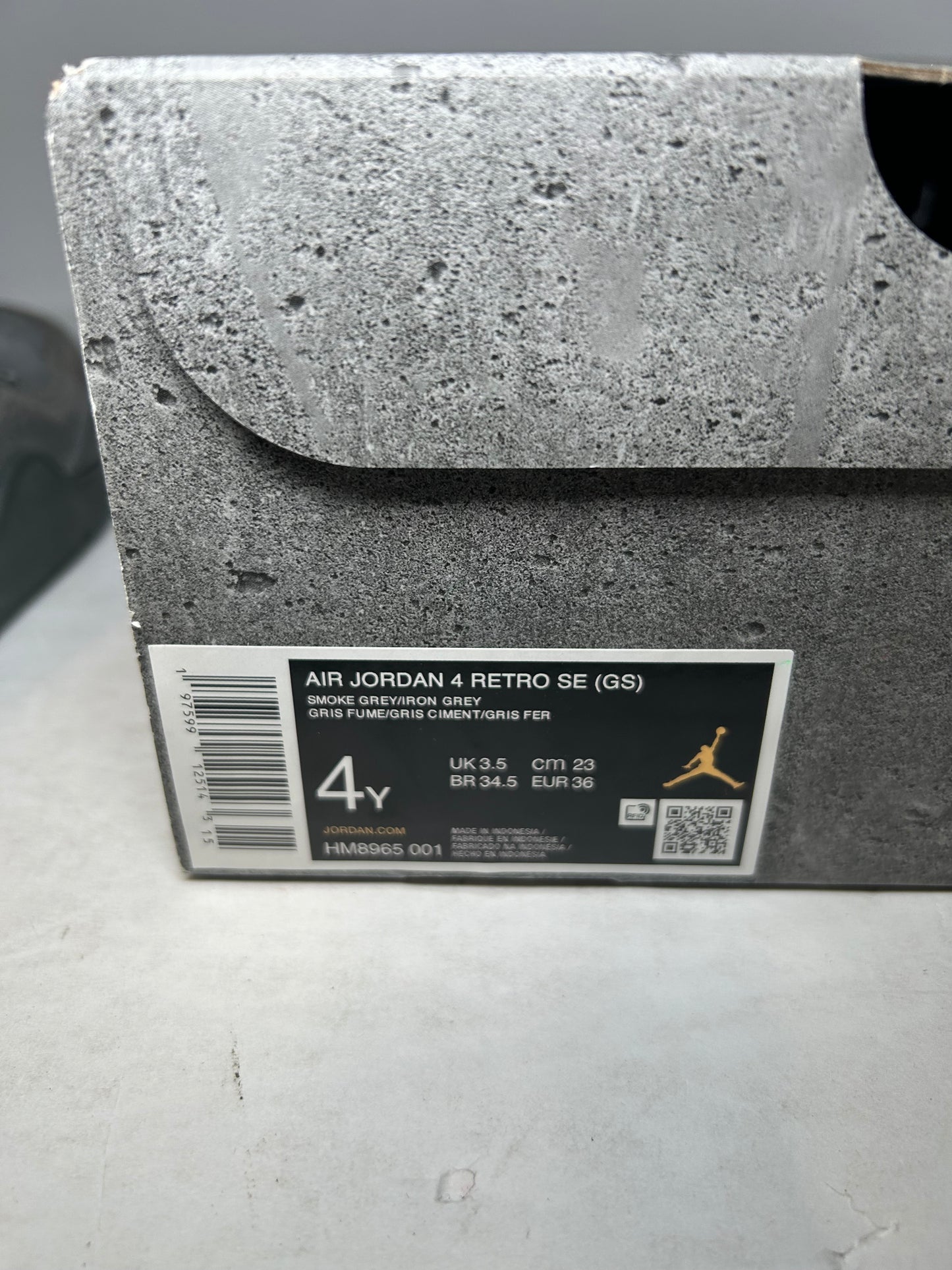 Air Jordan 4 Retro GS SE Paris Wet Cement (Pre-Owned)