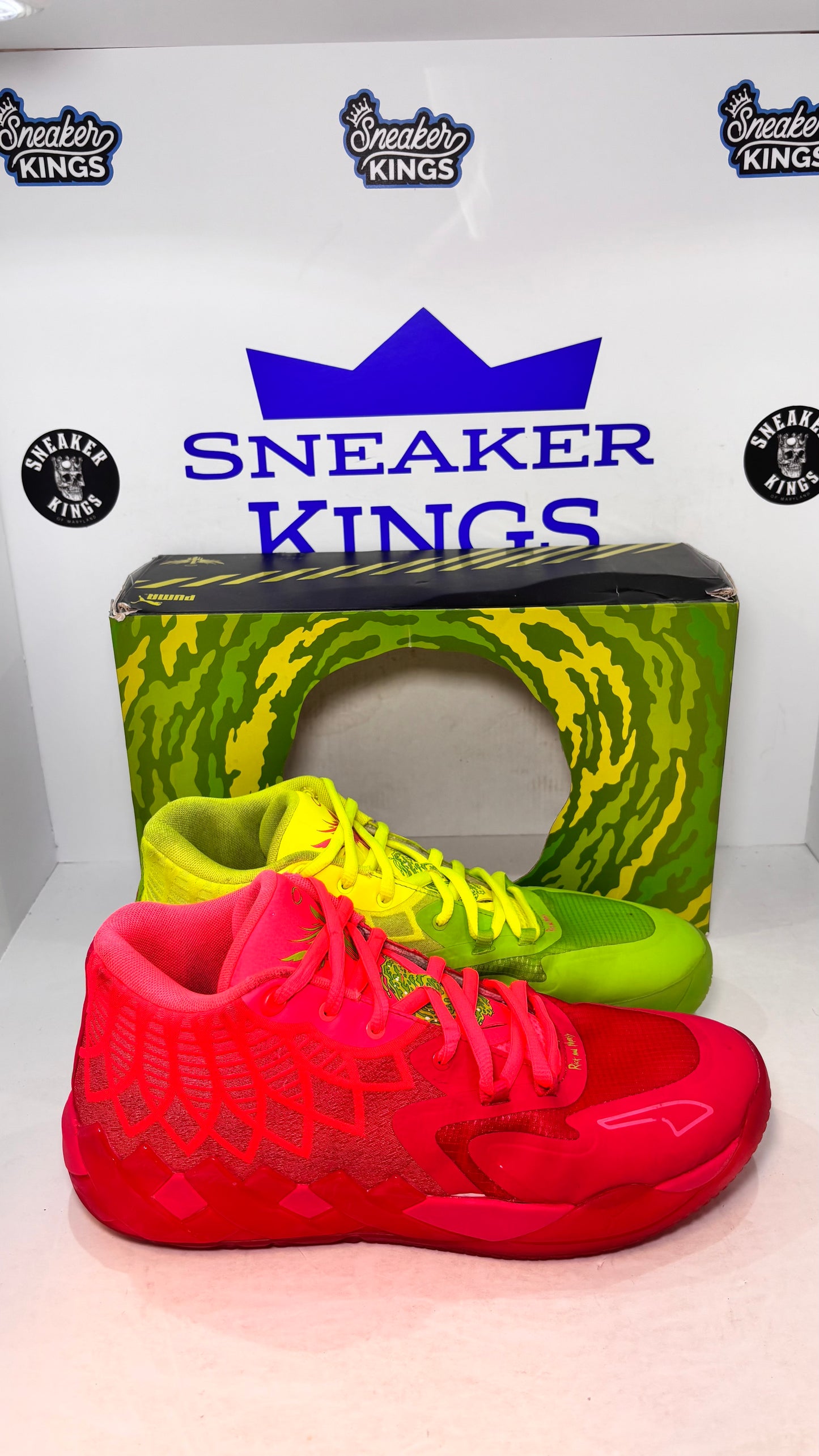 PUMA MB.01 x Rick and Morty Green/Red 2022 (Pre-Owned)
