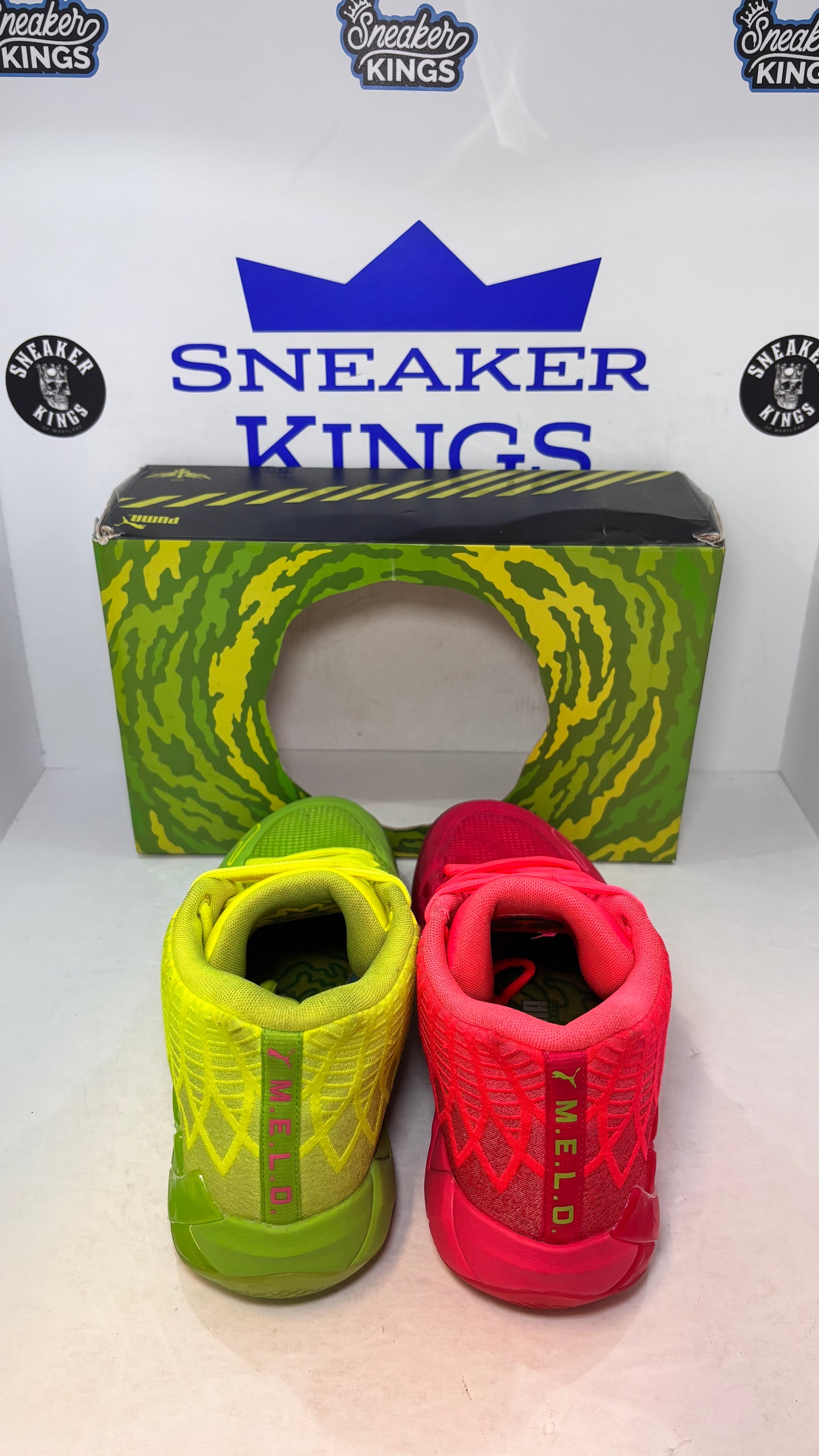 PUMA MB.01 x Rick and Morty Green/Red 2022 (Pre-Owned)
