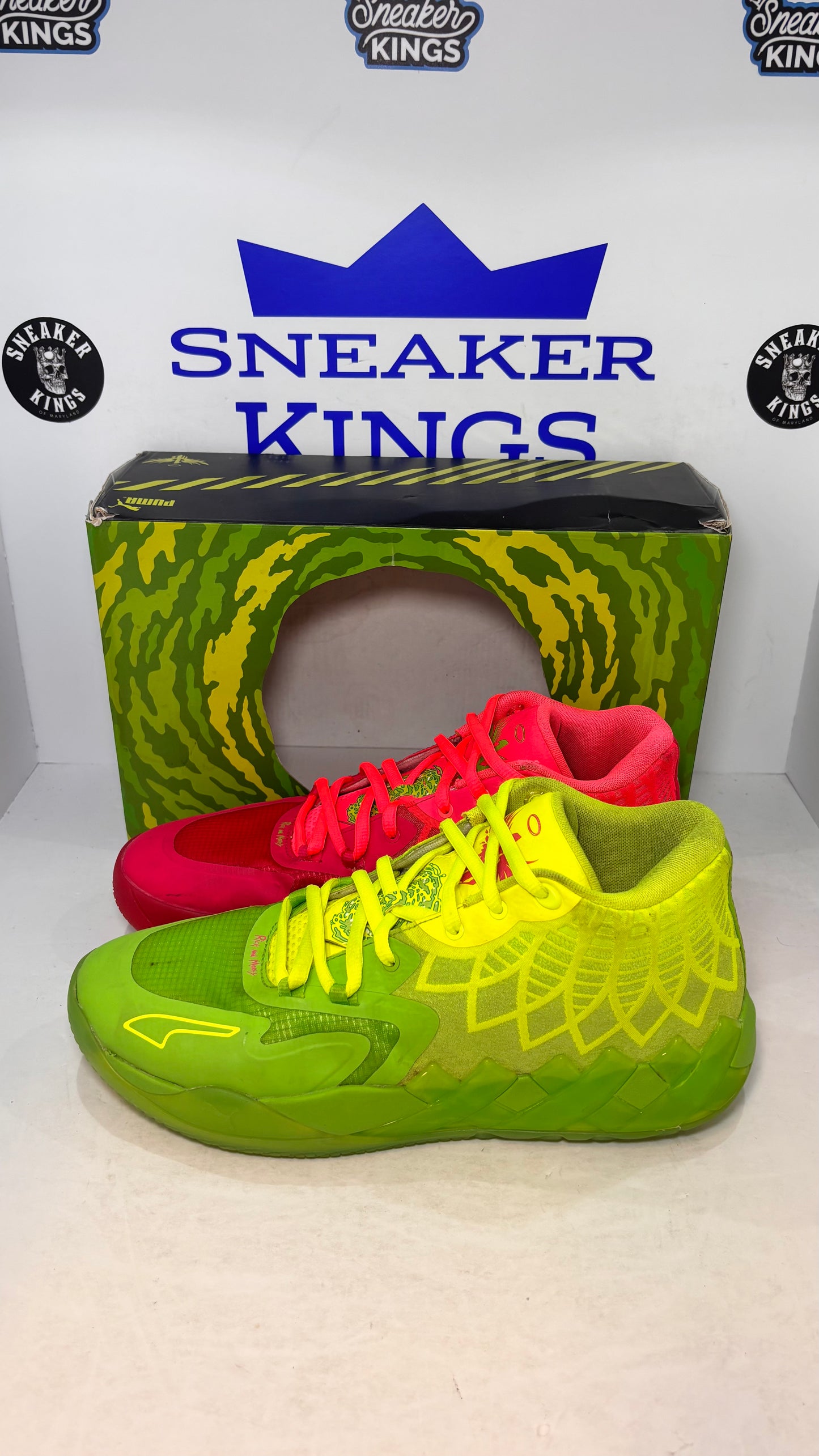 PUMA MB.01 x Rick and Morty Green/Red 2022 (Pre-Owned)
