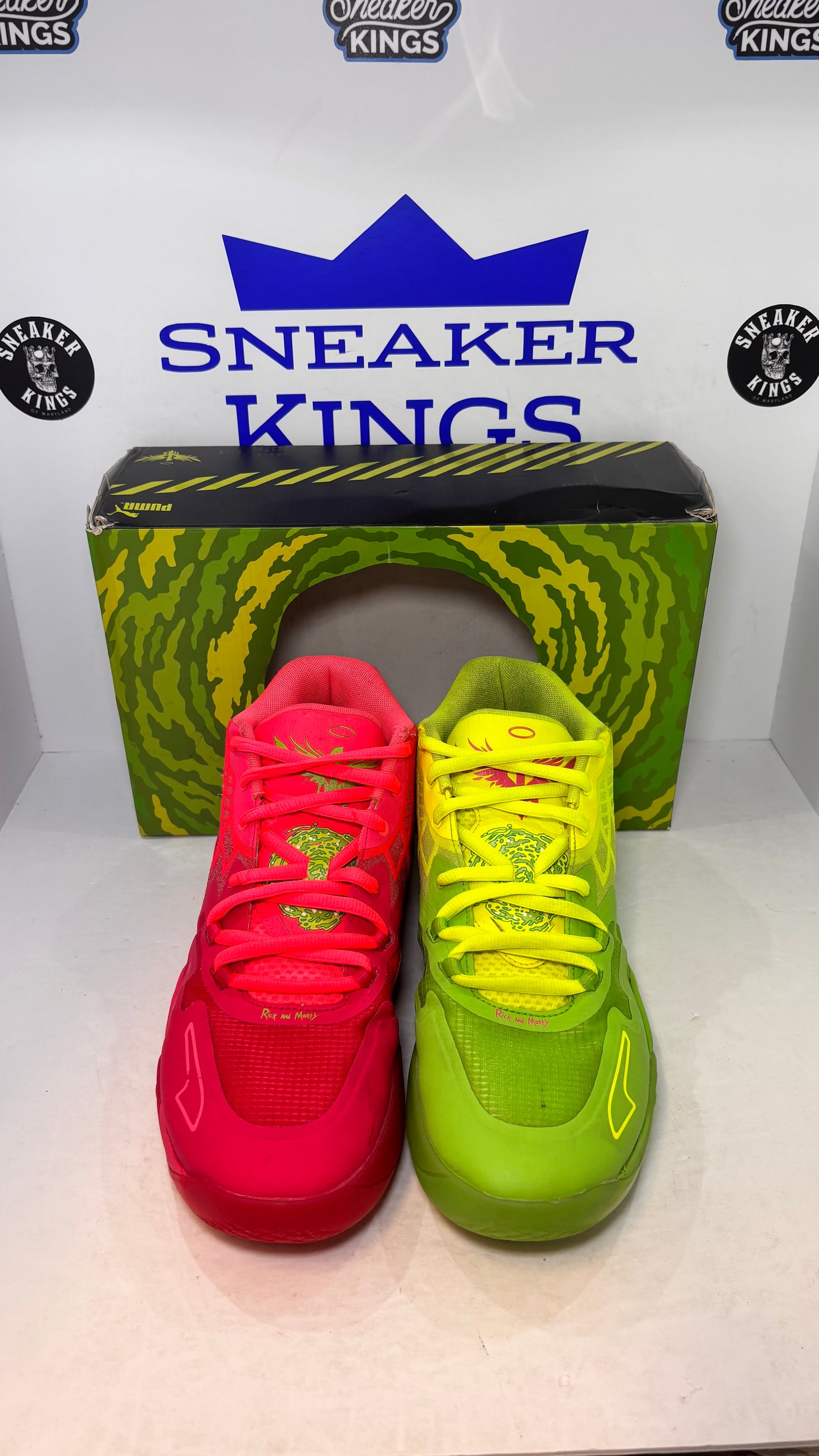 PUMA MB.01 x Rick and Morty Green/Red 2022 (Pre-Owned)