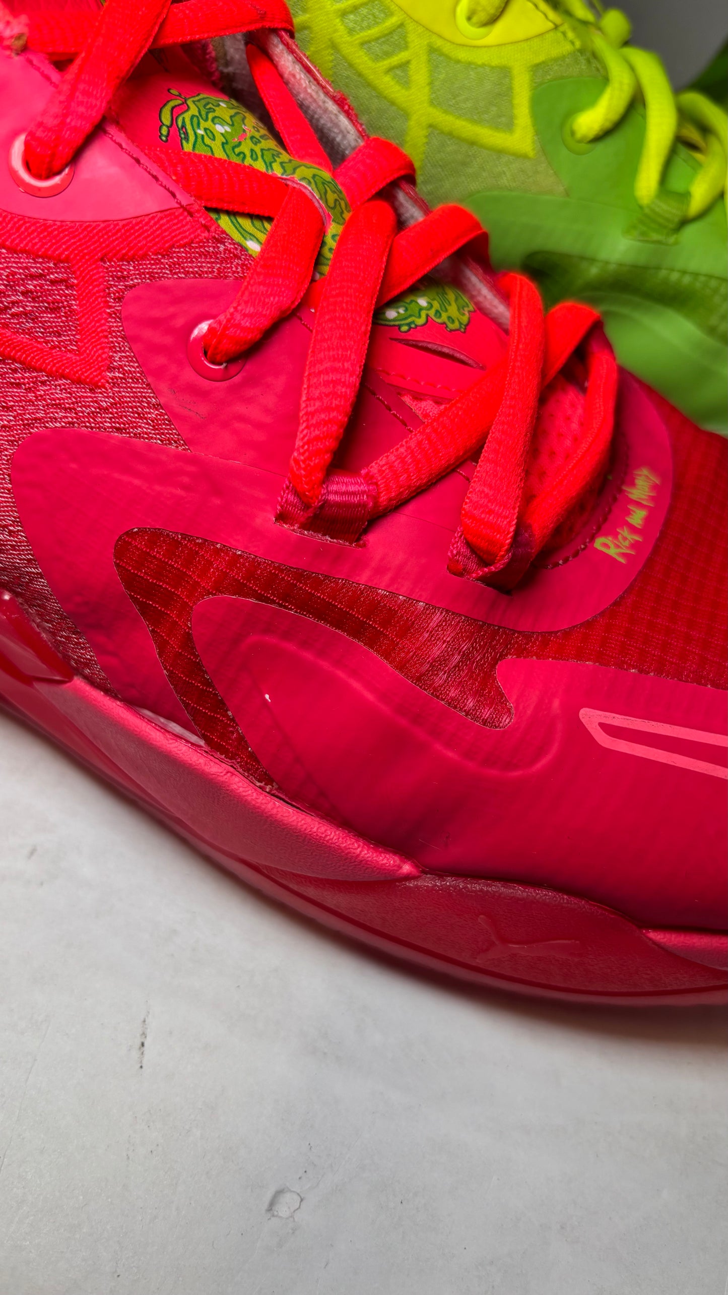PUMA MB.01 x Rick and Morty Green/Red 2022 (Pre-Owned)