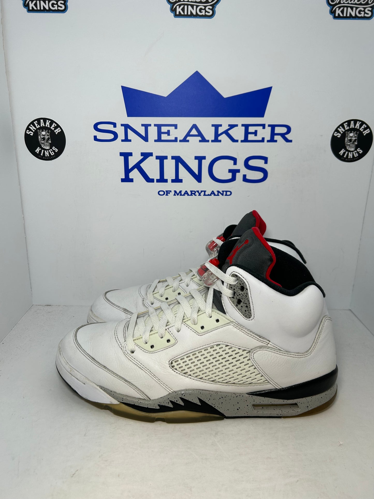 Air Jordan 5 Retro White Cement (Pre-Owned)