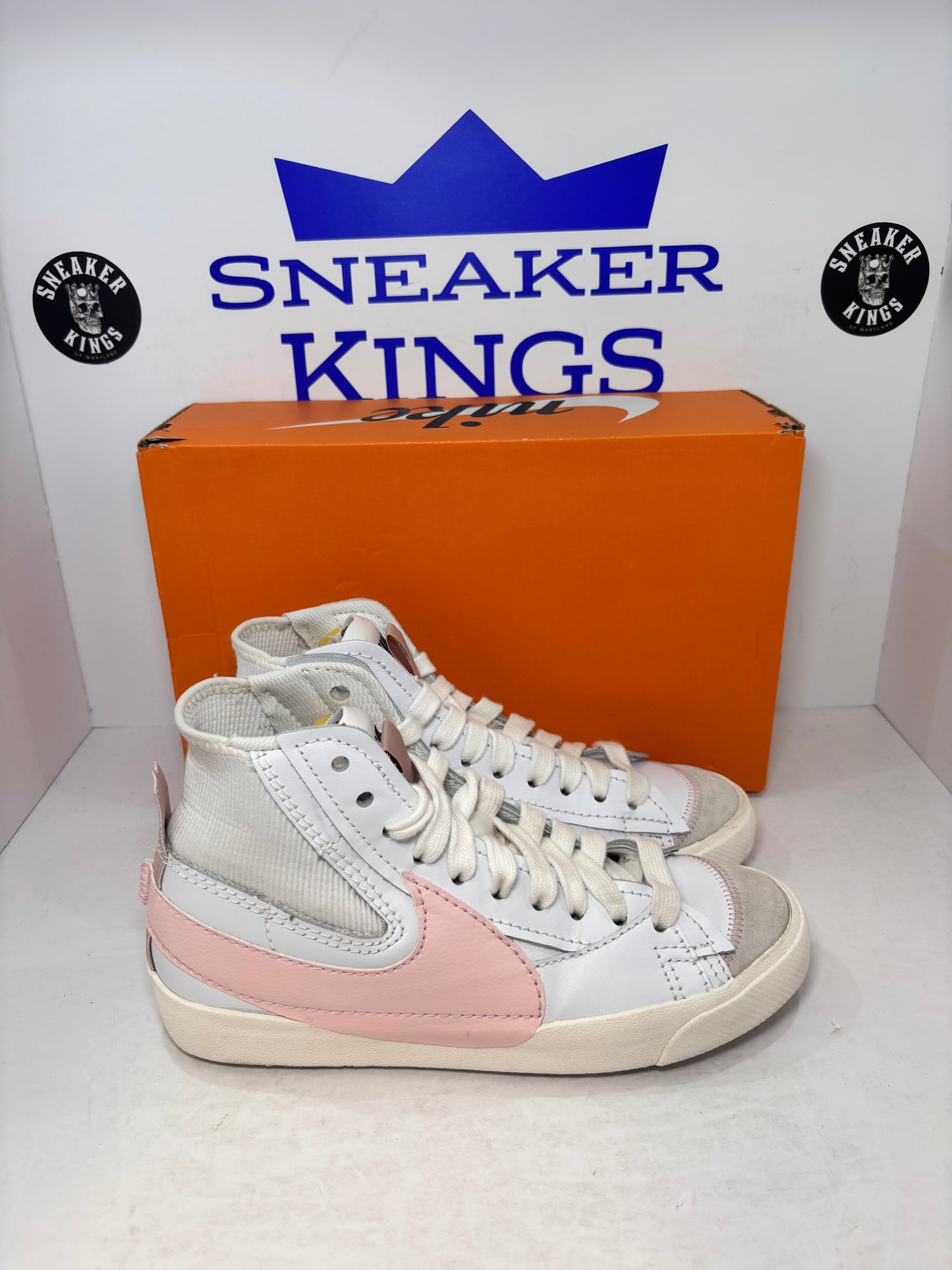 Nike Blazer Mid Jumbo Atmosphere Pink W (Pre-Owned)