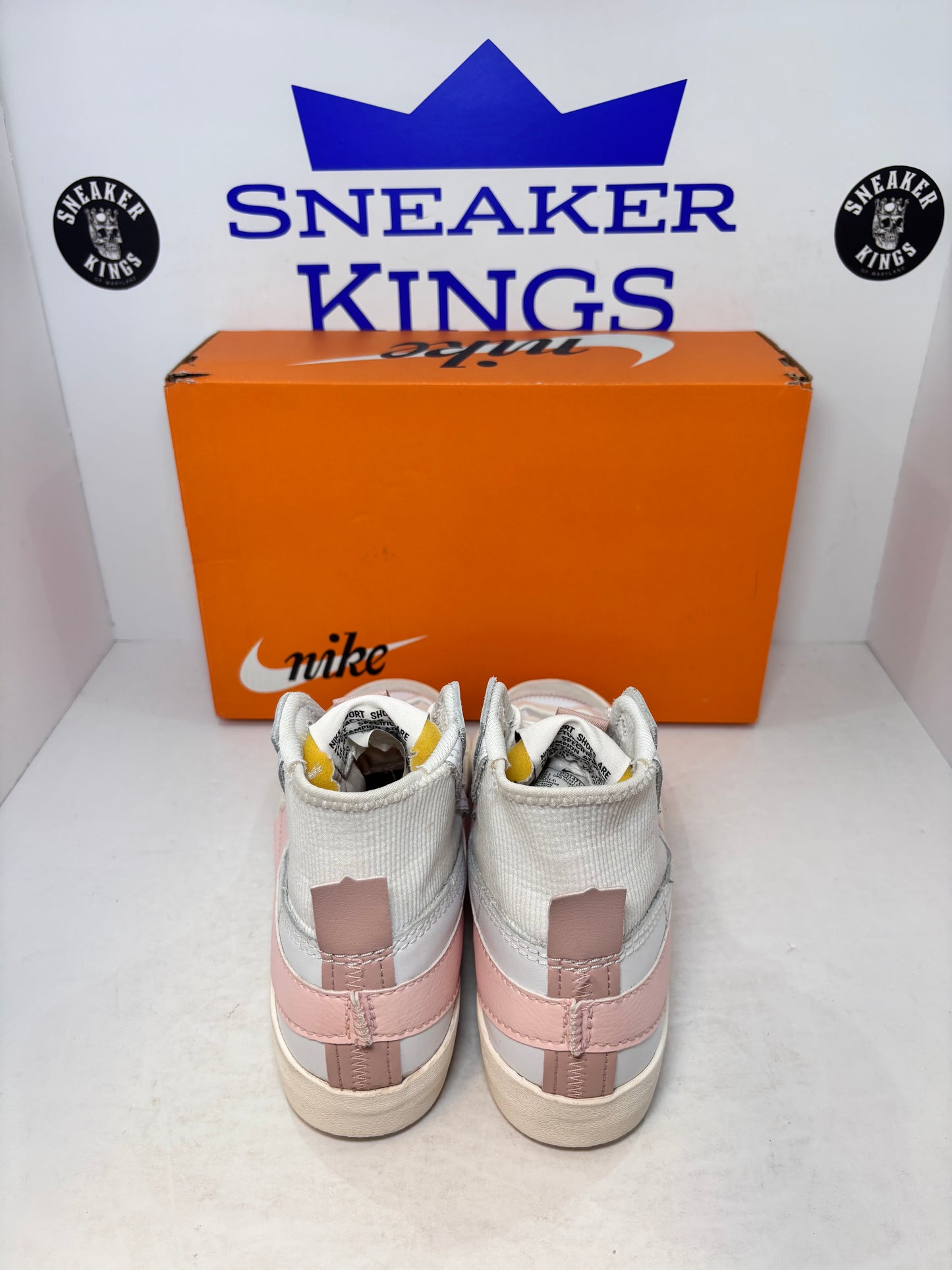Nike Blazer Mid Jumbo Atmosphere Pink W (Pre-Owned)