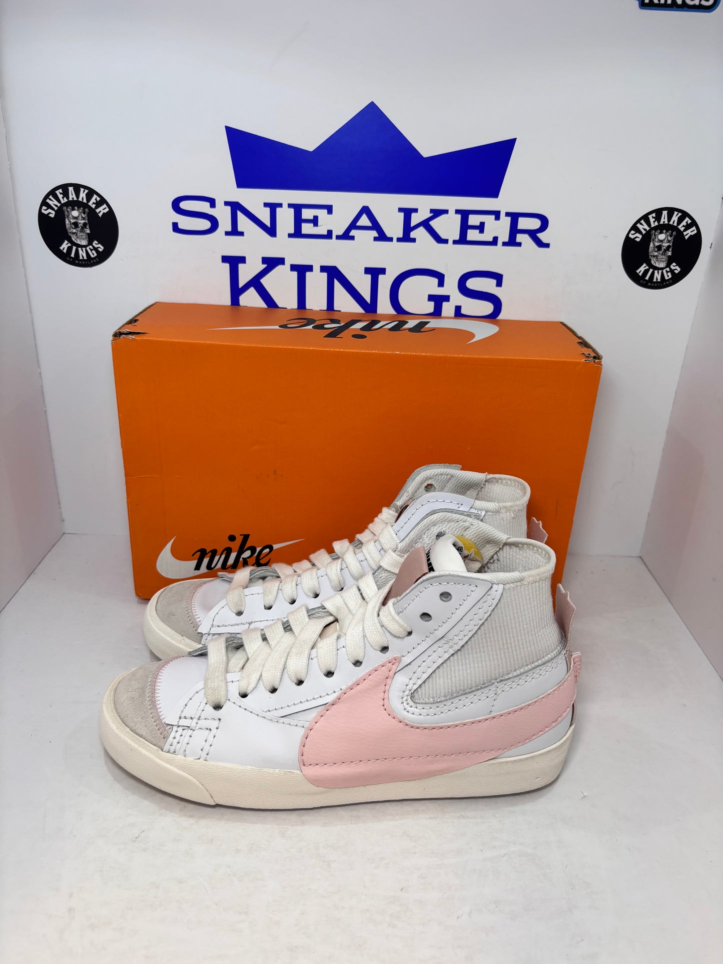 Nike Blazer Mid Jumbo Atmosphere Pink W (Pre-Owned)