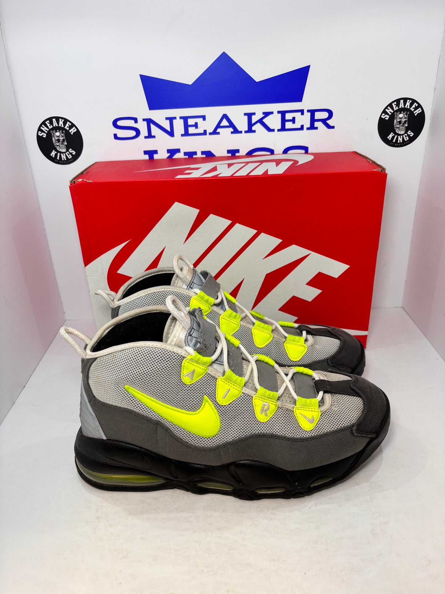 Nike Air Max Uptempo '95 QS Dark Pewter Volt (Pre-Owned)