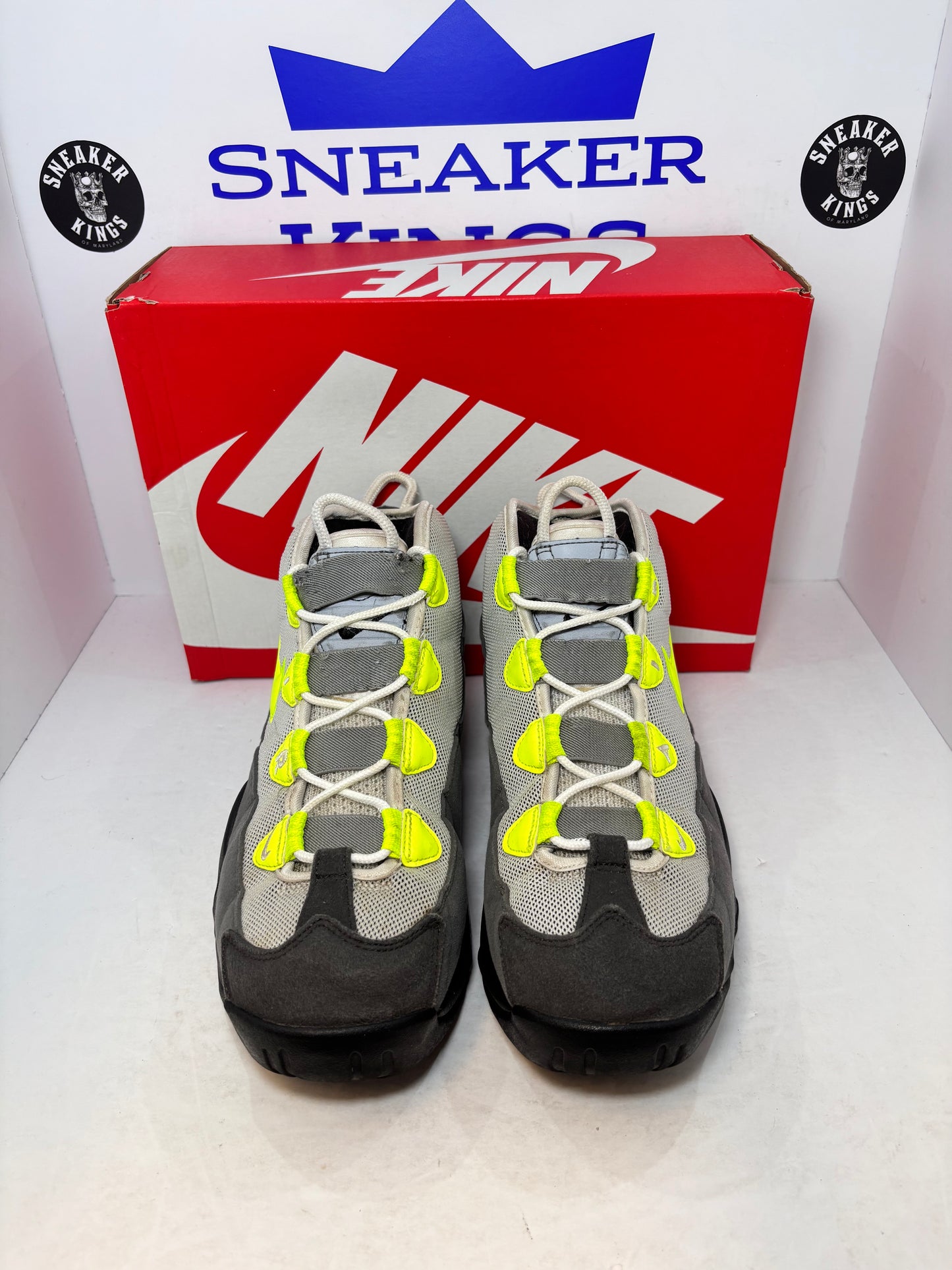 Nike Air Max Uptempo '95 QS Dark Pewter Volt (Pre-Owned)