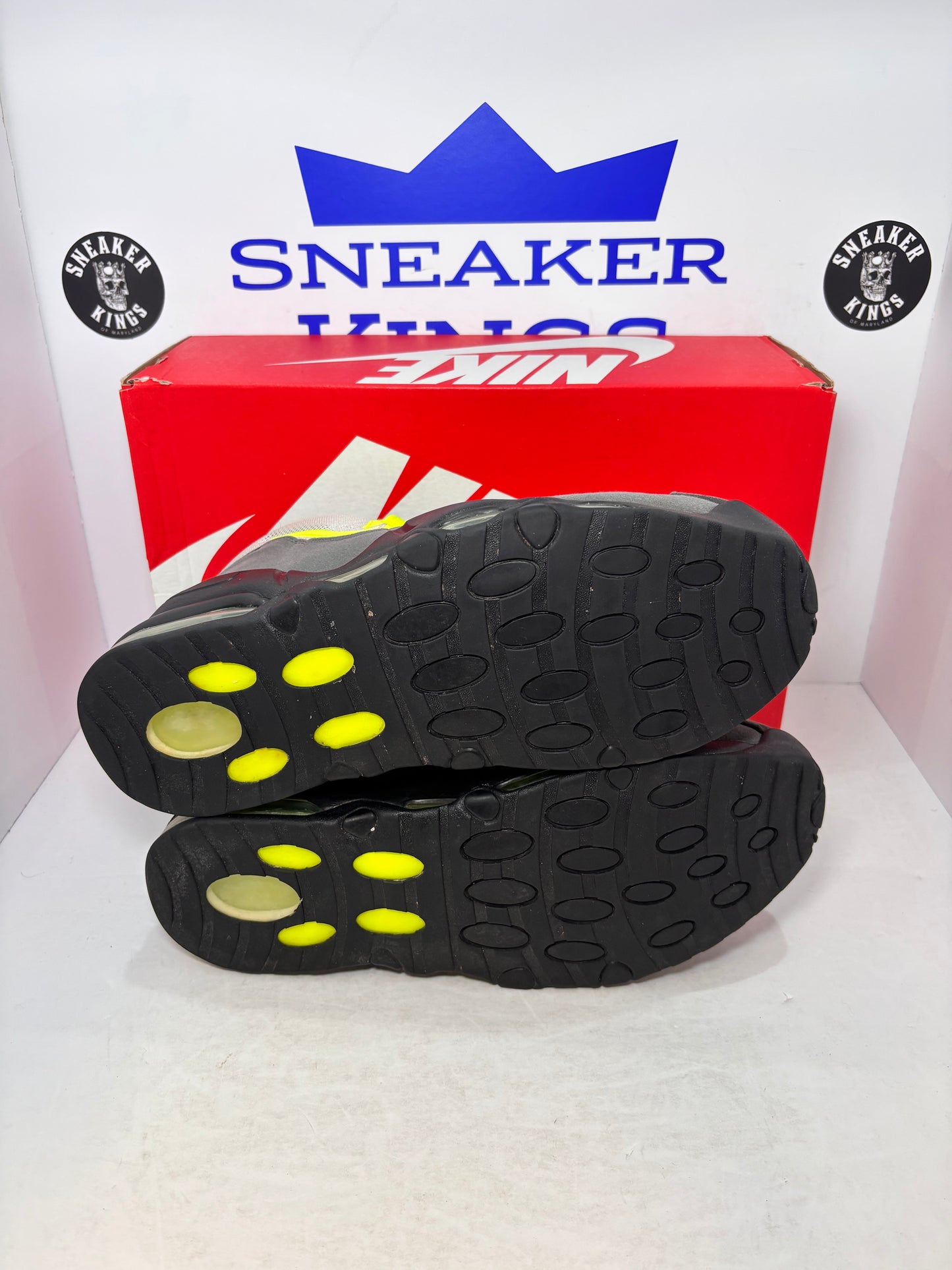 Nike Air Max Uptempo '95 QS Dark Pewter Volt (Pre-Owned)