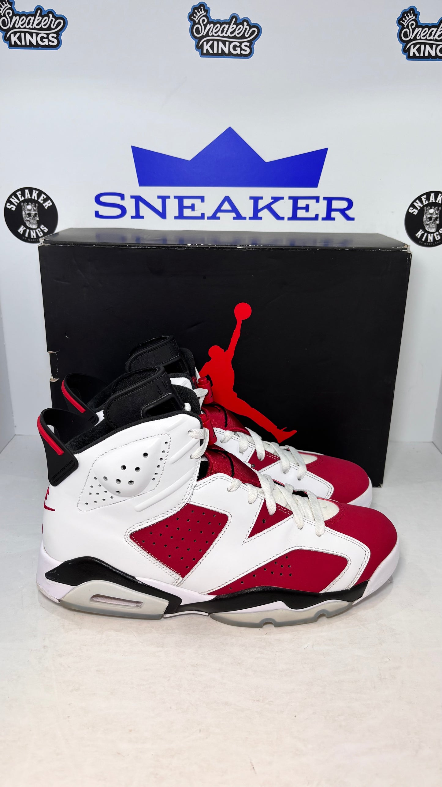 Air Jordan 6 Retro Carmine Size 9.5 (Pre-Owned)