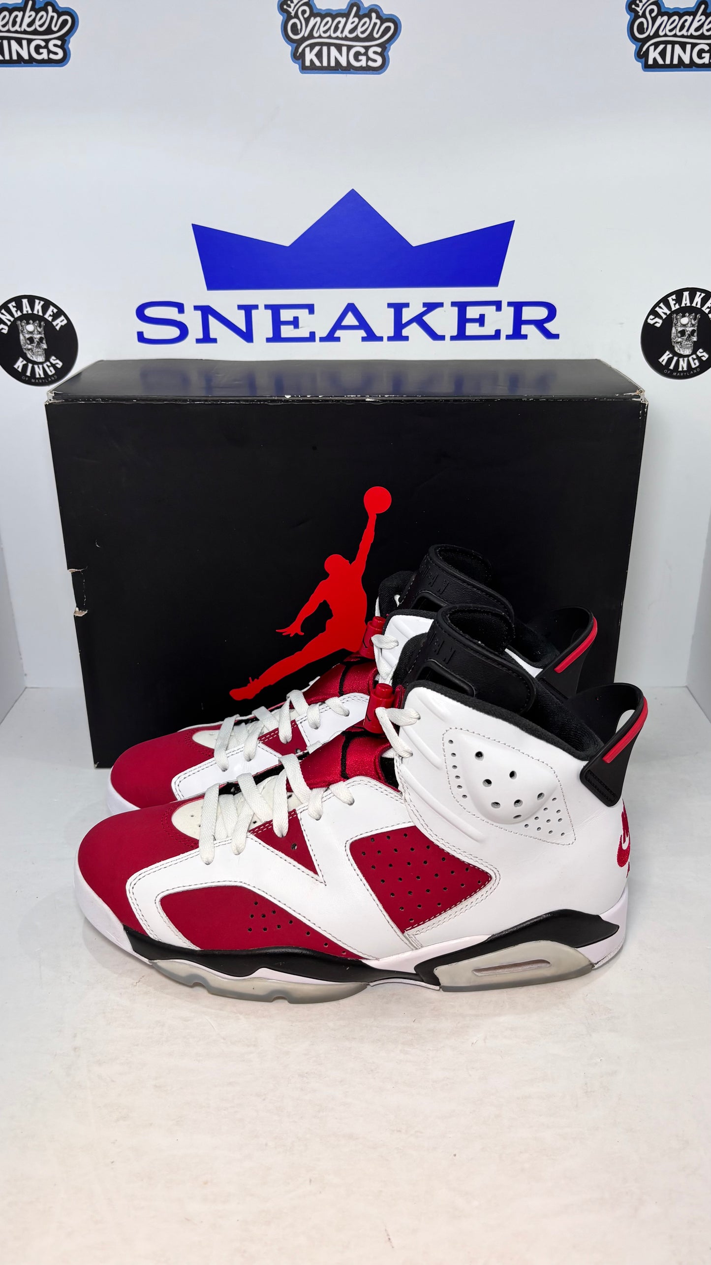 Air Jordan 6 Retro Carmine Size 9.5 (Pre-Owned)