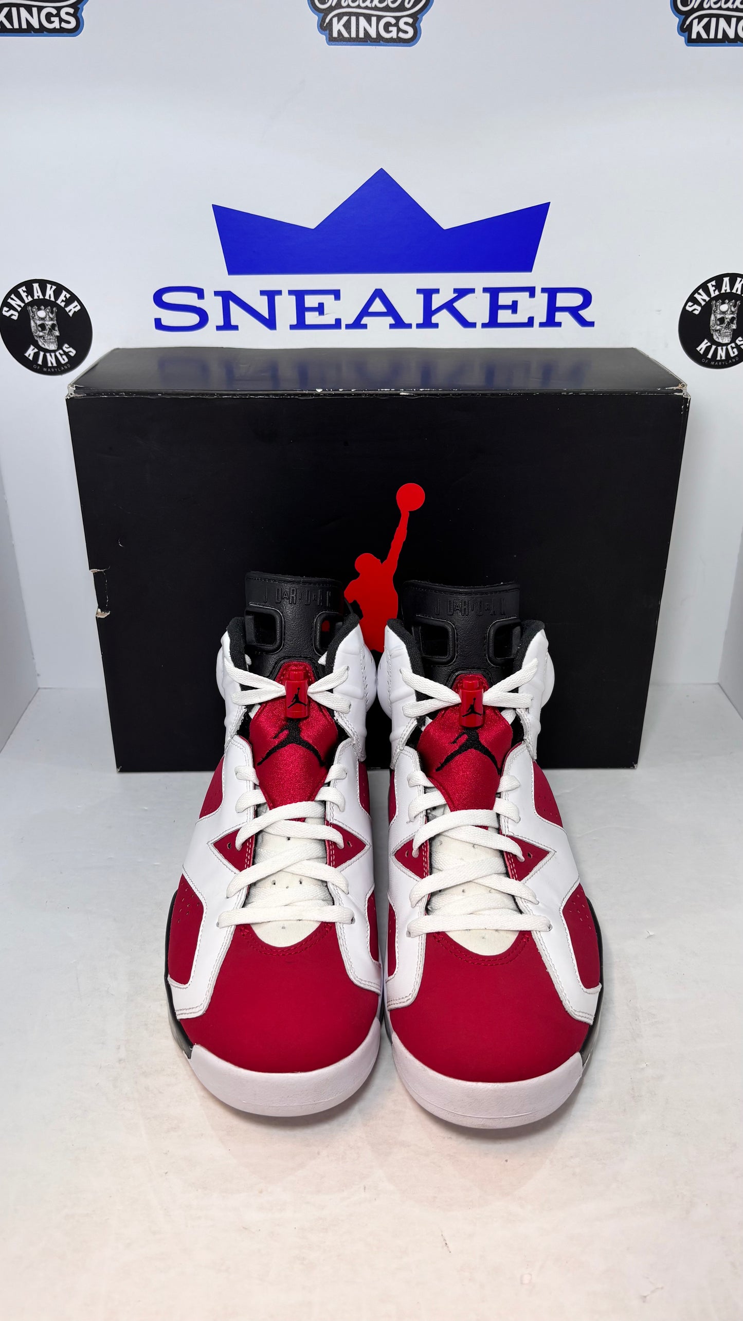 Air Jordan 6 Retro Carmine Size 9.5 (Pre-Owned)
