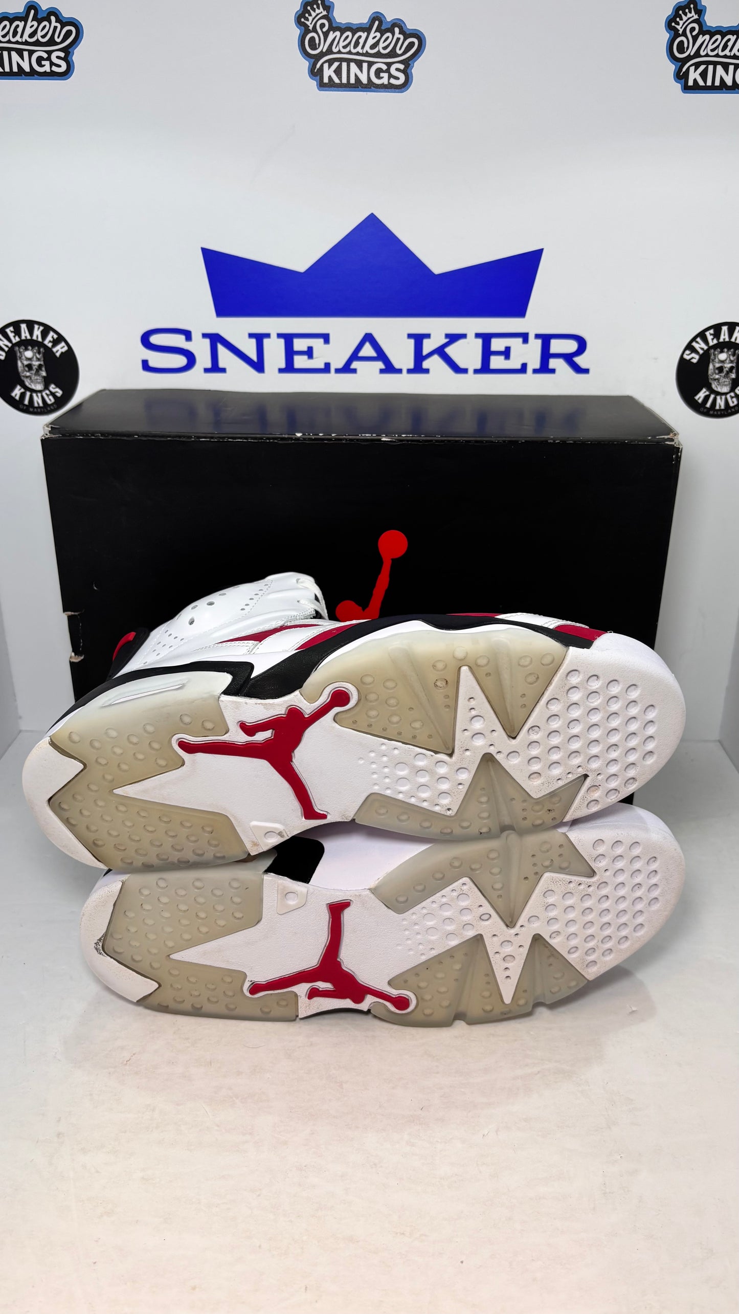 Air Jordan 6 Retro Carmine Size 9.5 (Pre-Owned)
