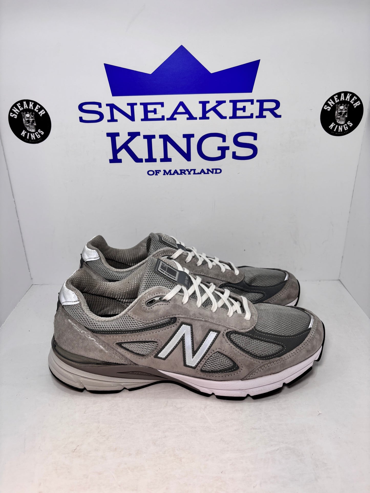 New Balance 990v4 Grey Silver (Pre-Owned)