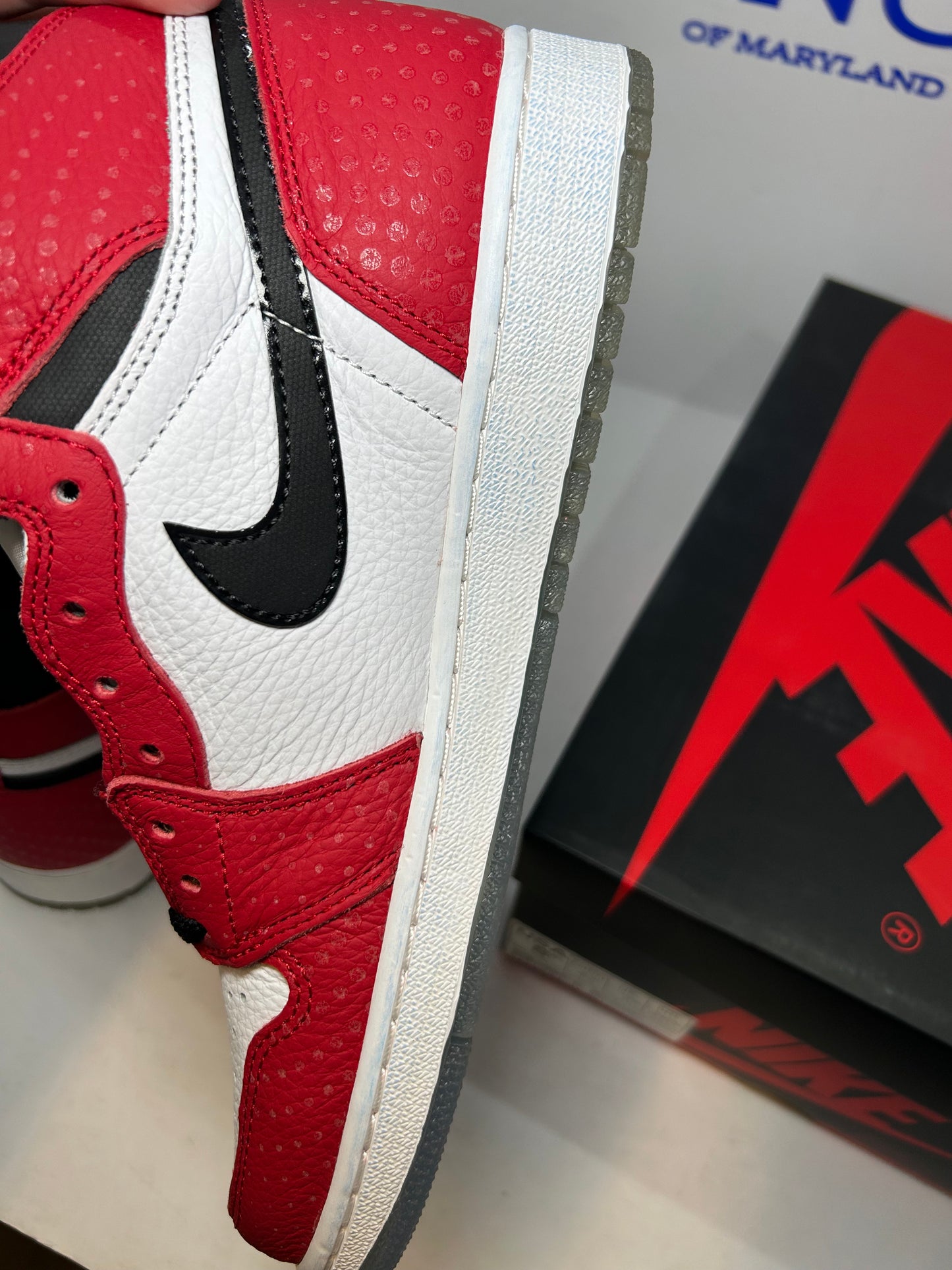 Air Jordan 1 Retro High OG Spider-Man Origin Story