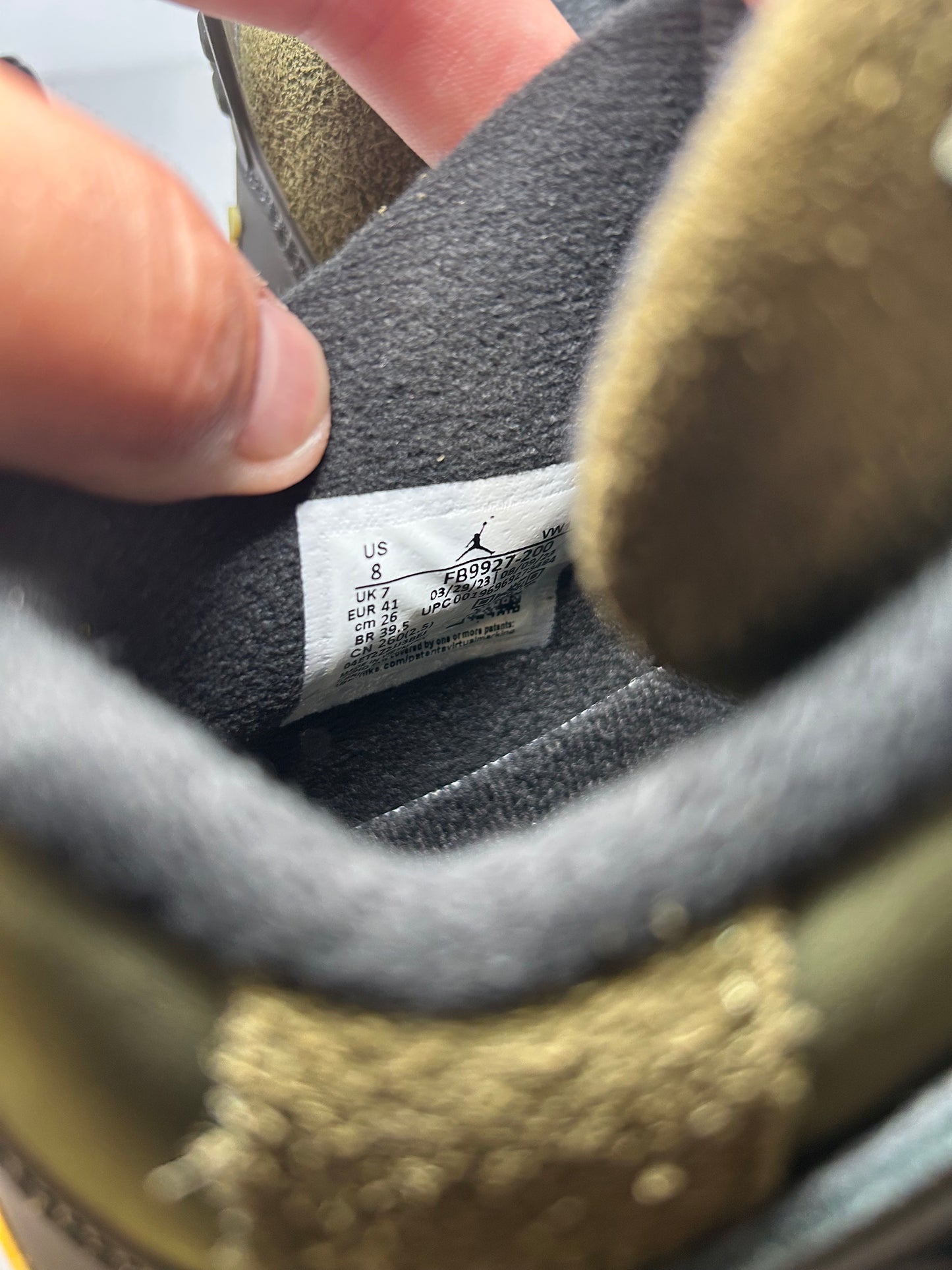 Air Jordan 4 SE Retro Craft Olive (Pre-Owned)