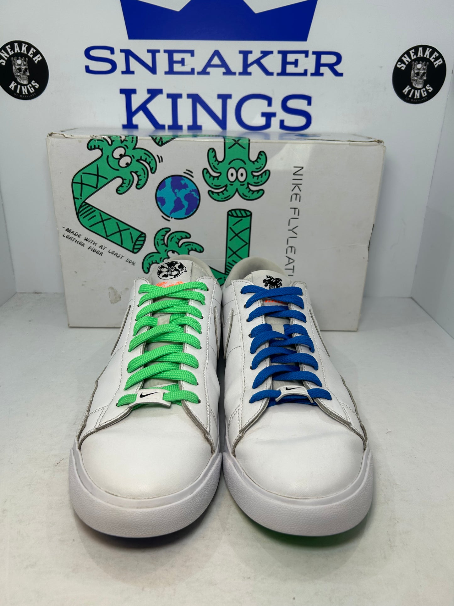 Nike Blazer Flyleather Steven Harrington QS Low Earth Day (Pre-Owned)