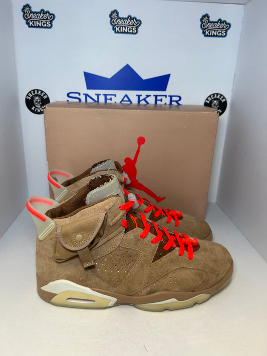 Air Jordan 6 Retro x Travis Scott British Khaki (Pre-Owned)
