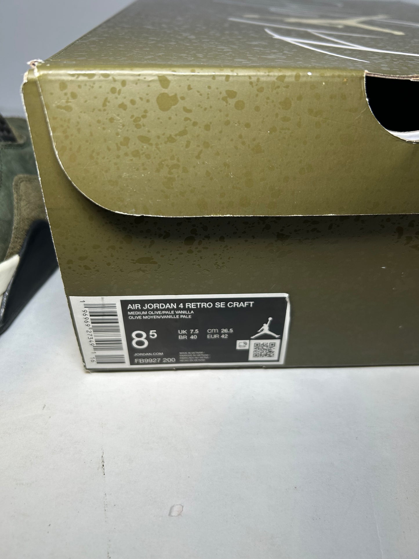 Air Jordan 4 SE Retro Craft Olive (Pre-Owned)
