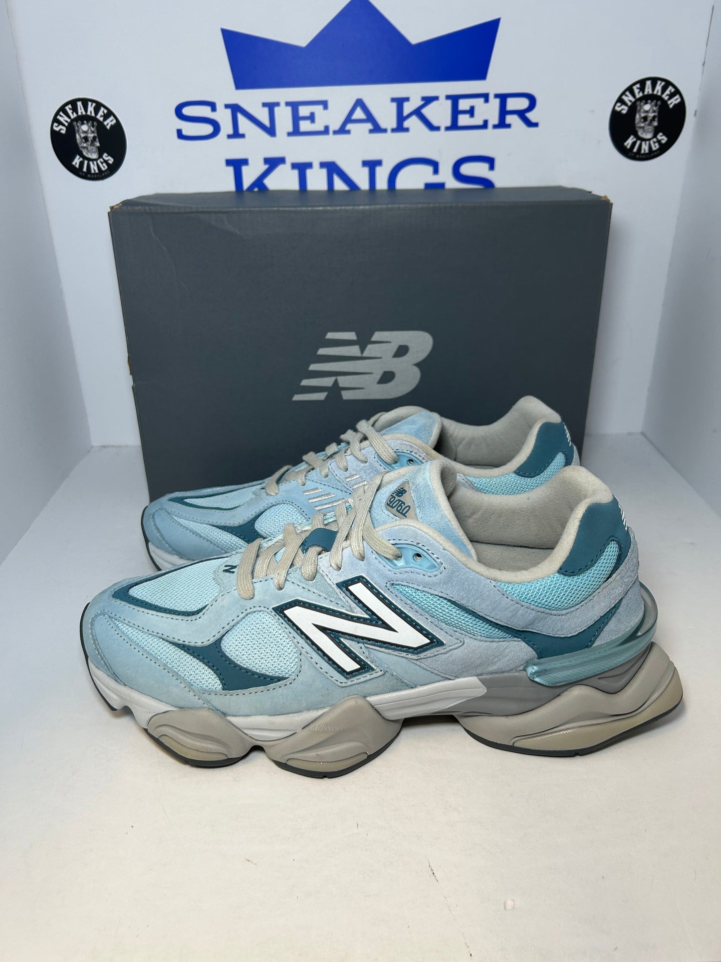 New Balance 9060 Chrome Ice Blue (Pre-Owned)