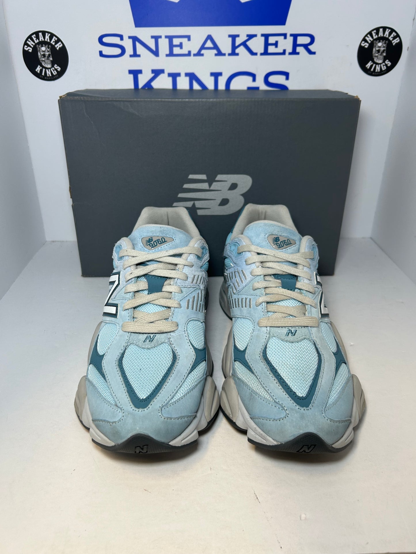 New Balance 9060 Chrome Ice Blue (Pre-Owned)