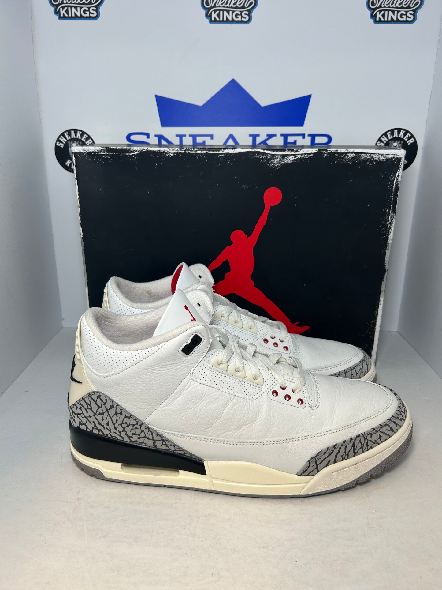Air Jordan 3 Retro White Cement Reimagined (Pre-Owned)