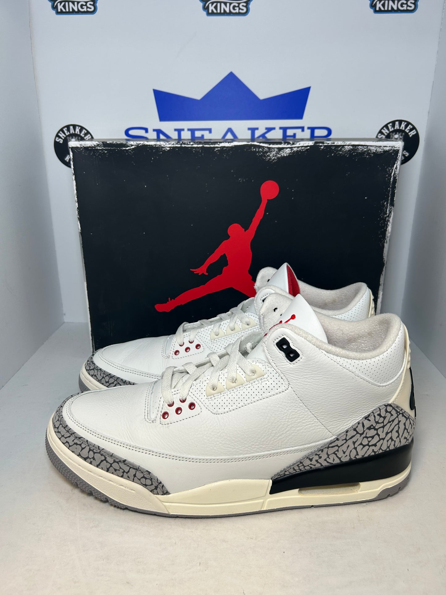 Air Jordan 3 Retro White Cement Reimagined (Pre-Owned)