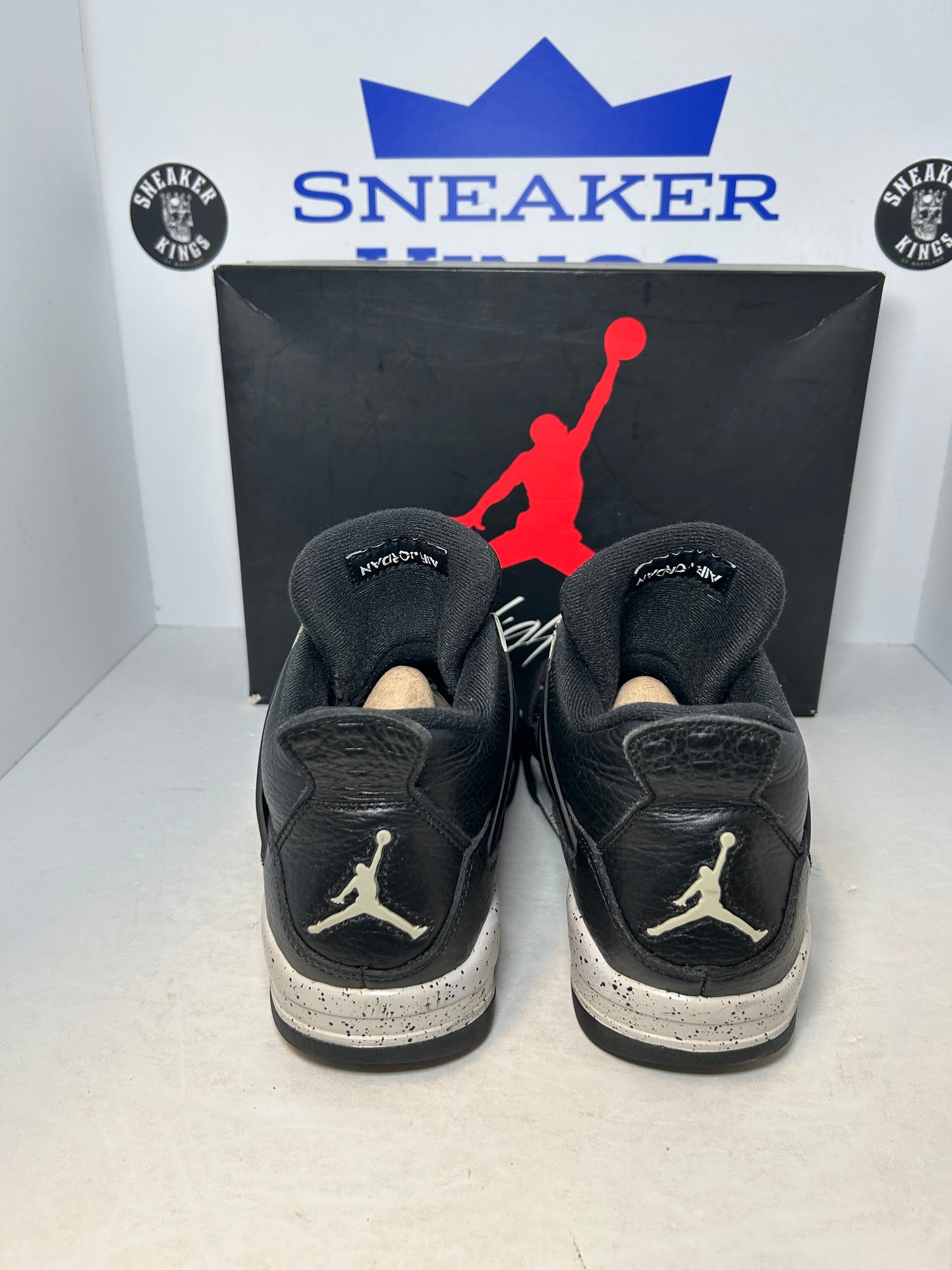 Air Jordan 4 Retro LS Oreo 2015 (Pre-Owned)