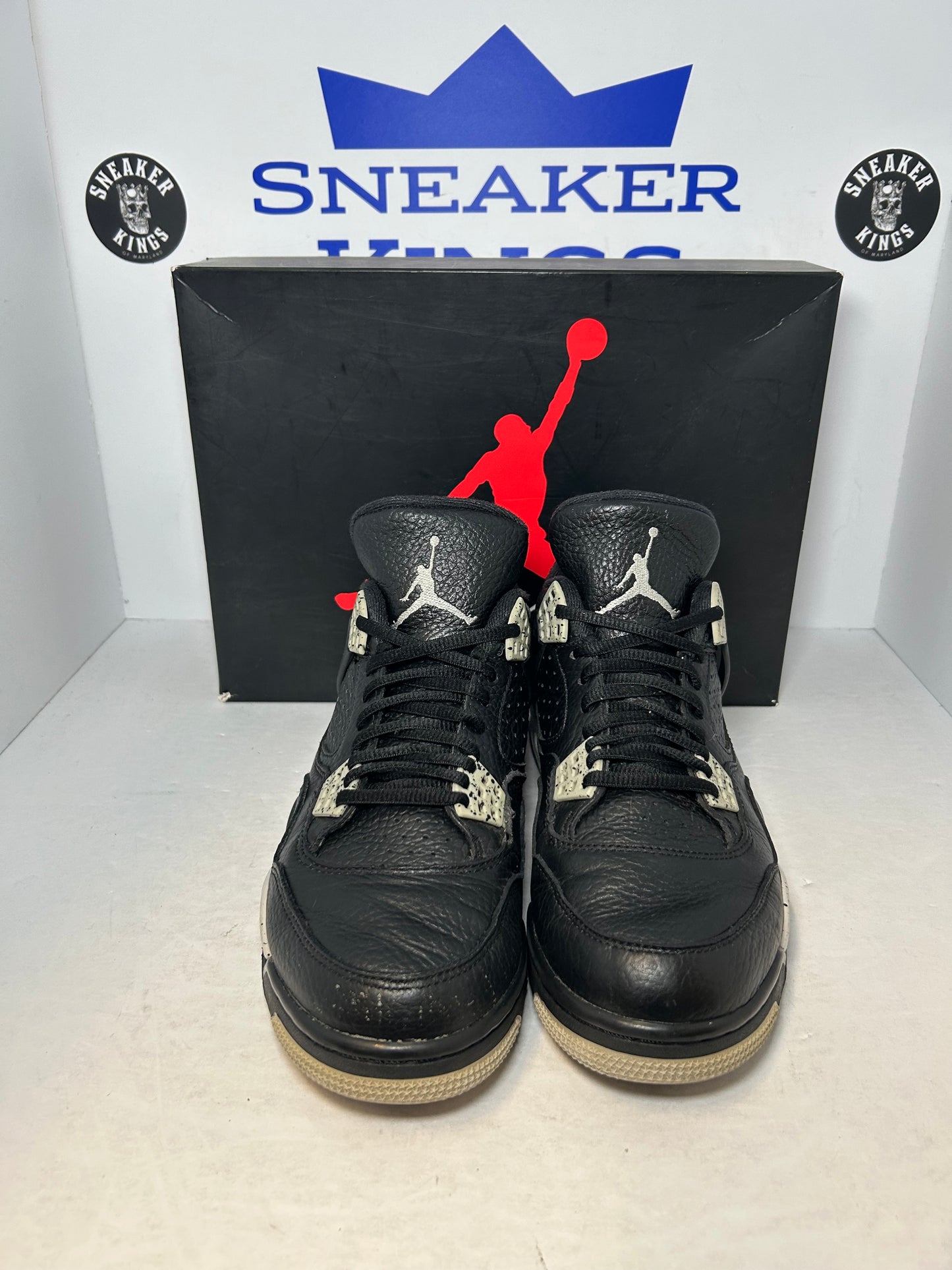 Air Jordan 4 Retro LS Oreo 2015 (Pre-Owned)