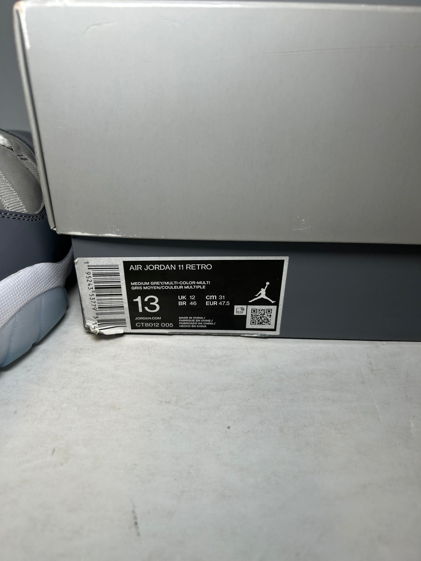 Air Jordan 11 Retro Cool Grey (Pre-Owned)