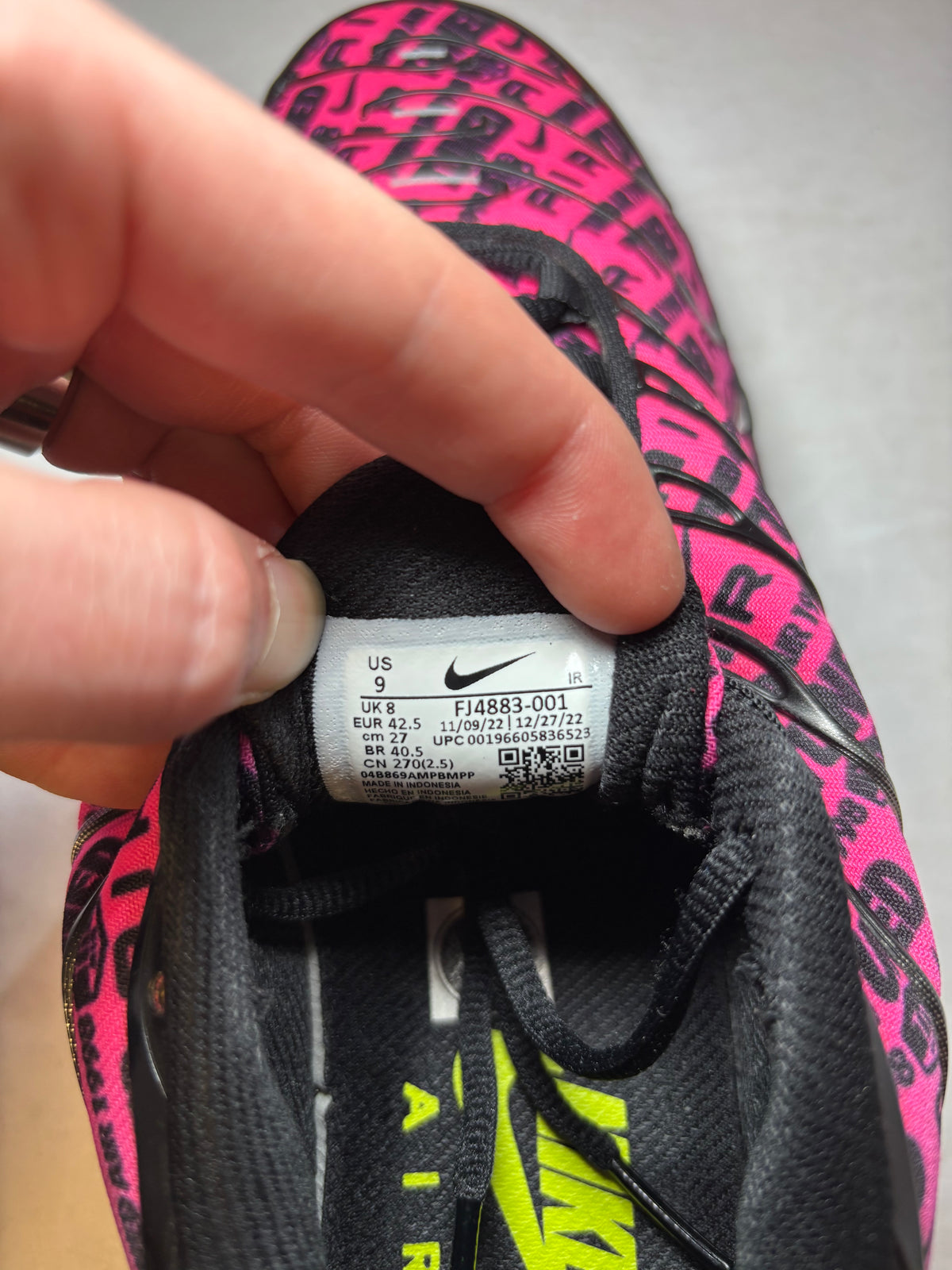Nike Air Max Plus Mercurial XXV Hyper Pink (Pre-Owned)
