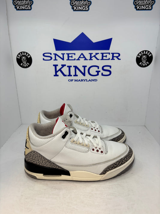 Air Jordan 3 Retro White Cement Reimagined (Pre-Owned)